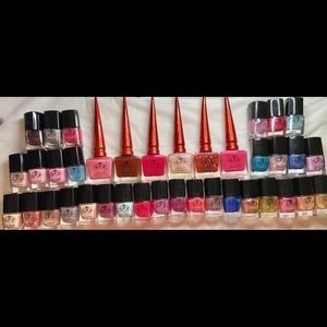 Lot of 38 Paris Hilton Nail Polishes